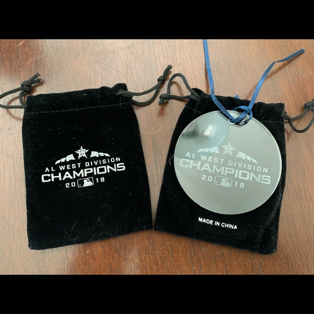 AL West Division Champions 2018
Christmas ornament